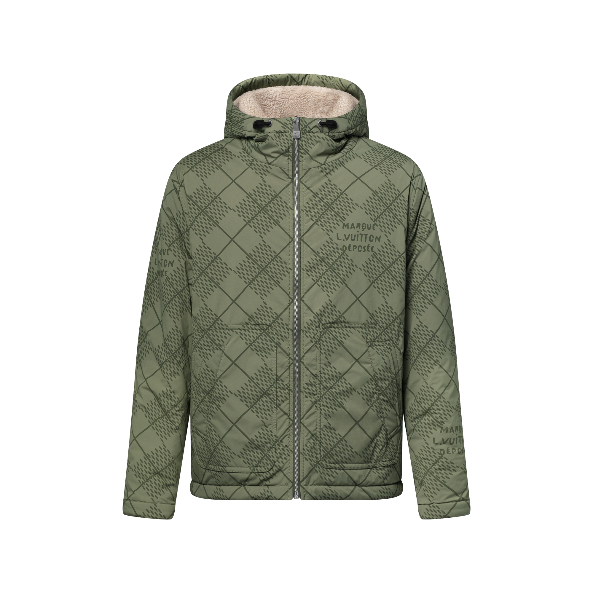 リバーシブルナイロンアンドフリースウインドブレーカー ｜ルイ